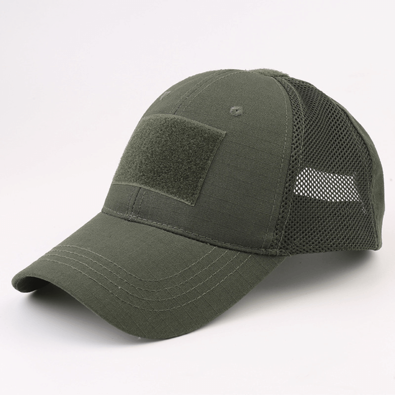 Jupiter Gear Military-style Tactical Patch Hat With Adjustable Strap In Green