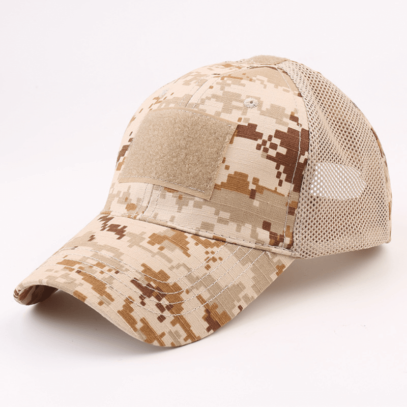 Jupiter Gear Military-style Tactical Patch Hat With Adjustable Strap In Brown