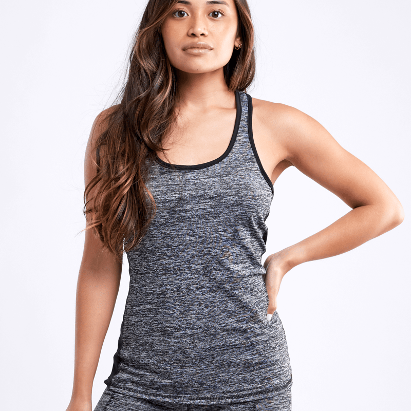 Shop Jupiter Gear Sports Tank Top With Side Mesh Panels In Grey