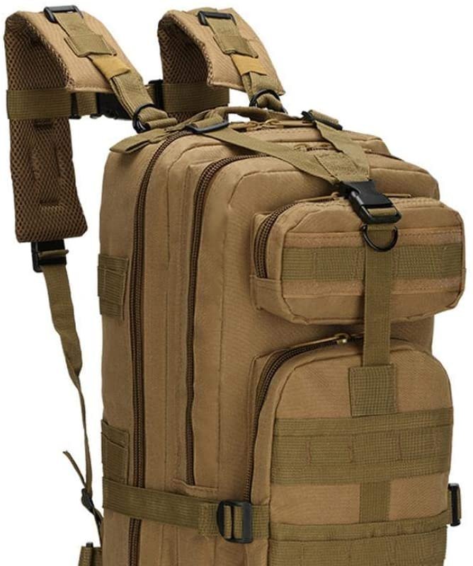 Jupiter Gear Tactical Military 25l Molle Backpack In Brown