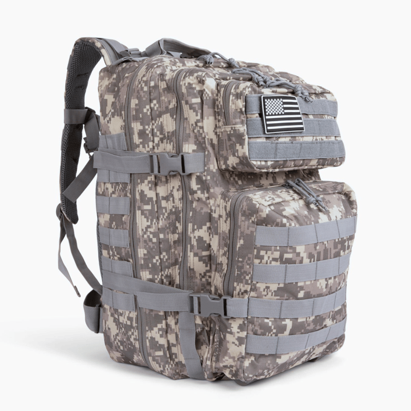 Jupiter Gear Tactical Military 45l Molle Rucksack Backpack In Grey