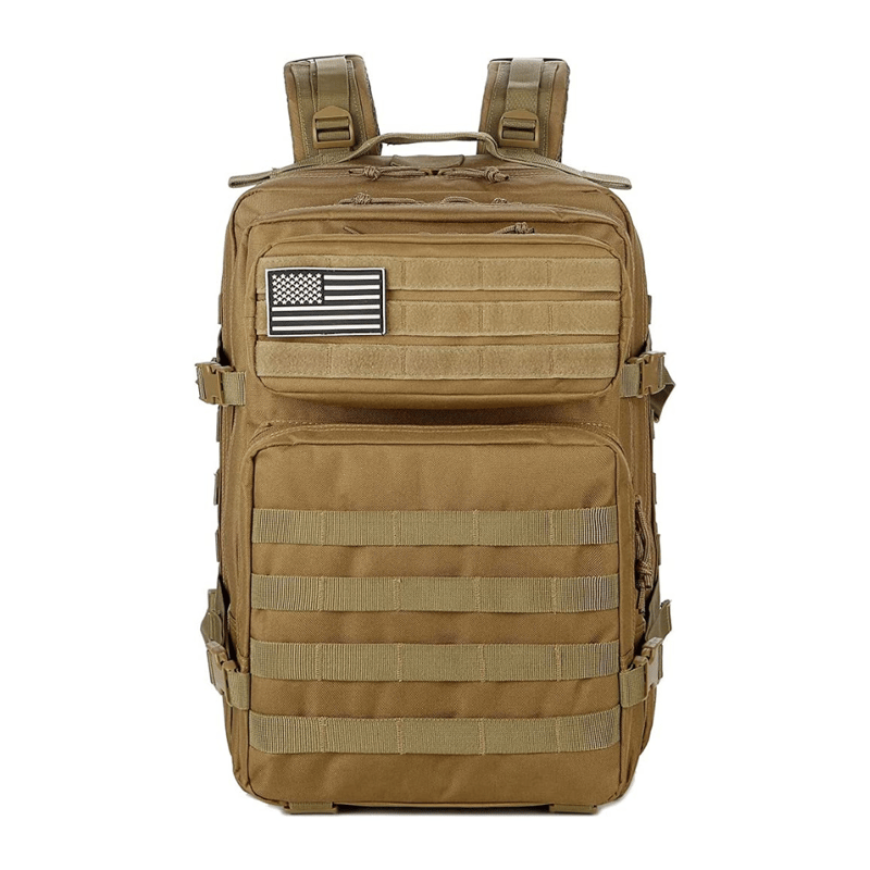 Jupiter Gear Tactical Military 45l Molle Rucksack Backpack In Brown
