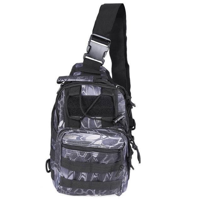 Jupiter Gear Tactical Military Sling Shoulder Bag In Black