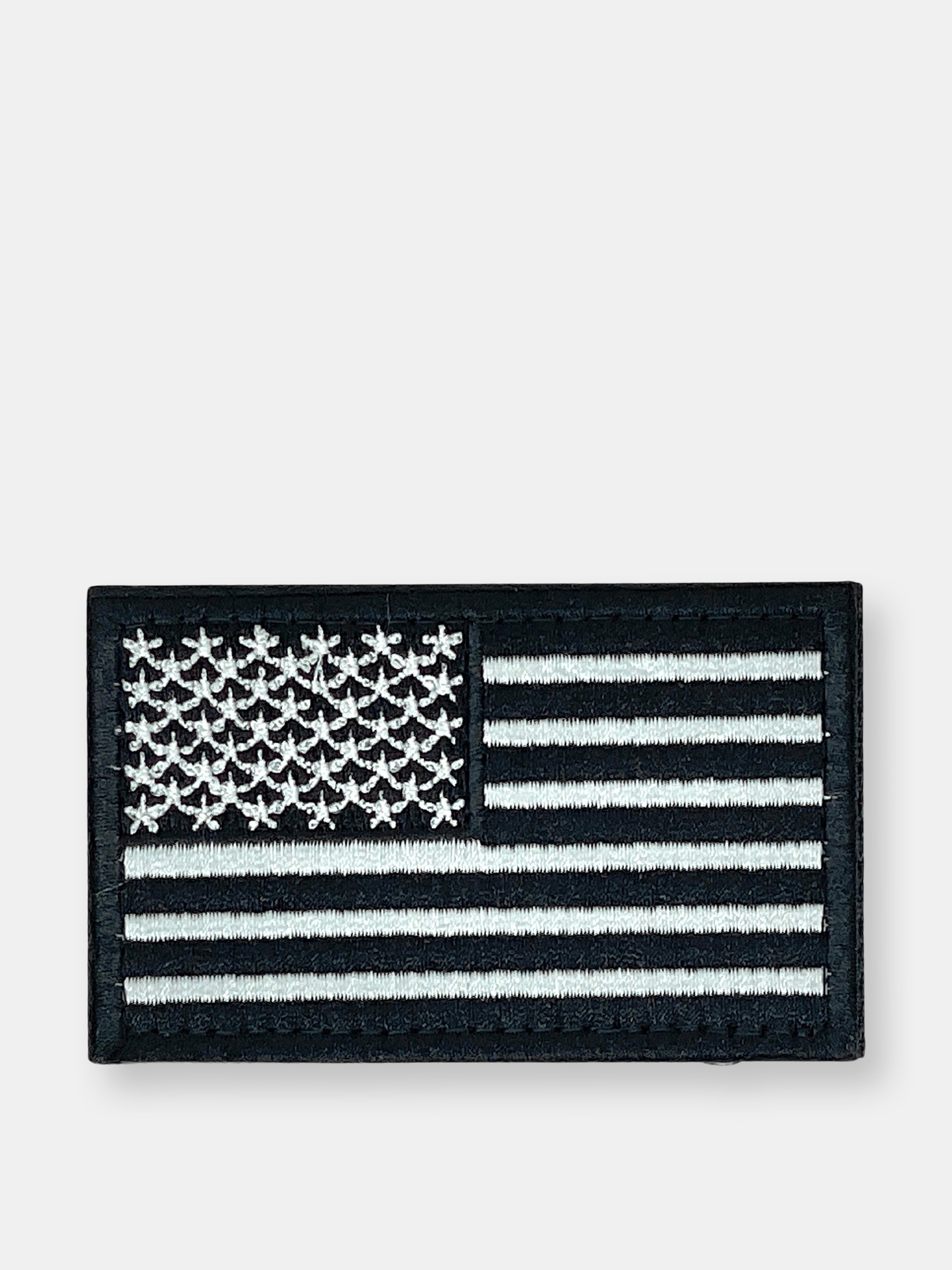 Tactical USA Flag Patch with Detachable Backing - Copper