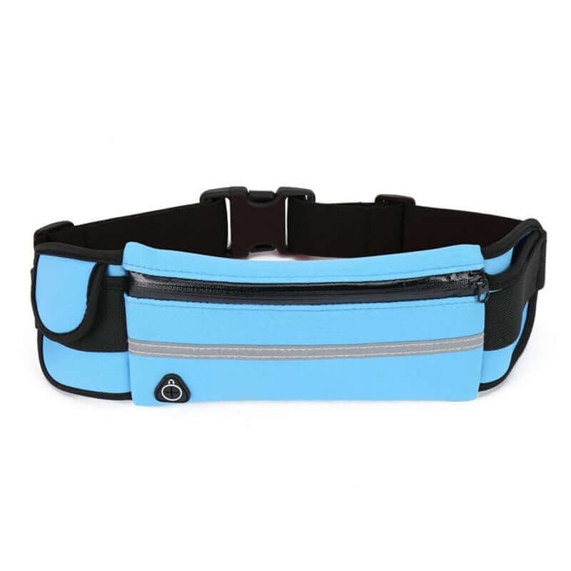Jupiter Gear Velocity Water-resistant Sports Running Belt And Fanny Pack For Outdoor Sports In Blue