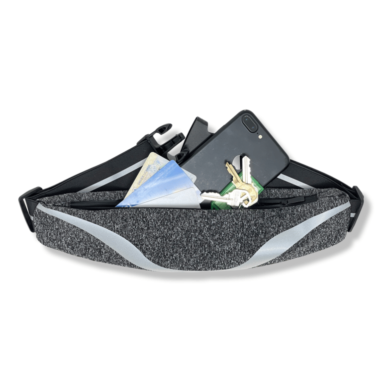 Water-Resistant Sport Waist Pack Running Belt with Reflective Strip
