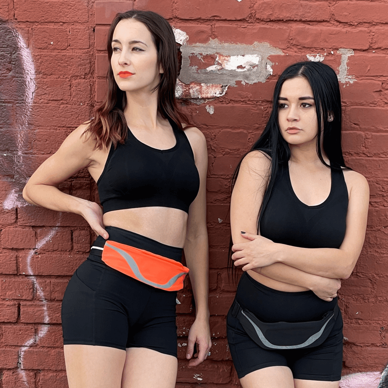 Jupiter Gear Water-resistant Sport Waist Pack Running Belt With Reflective Strip In Orange