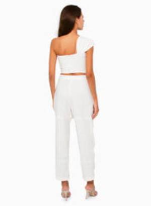 Just Bee Queen Kai Pant In White