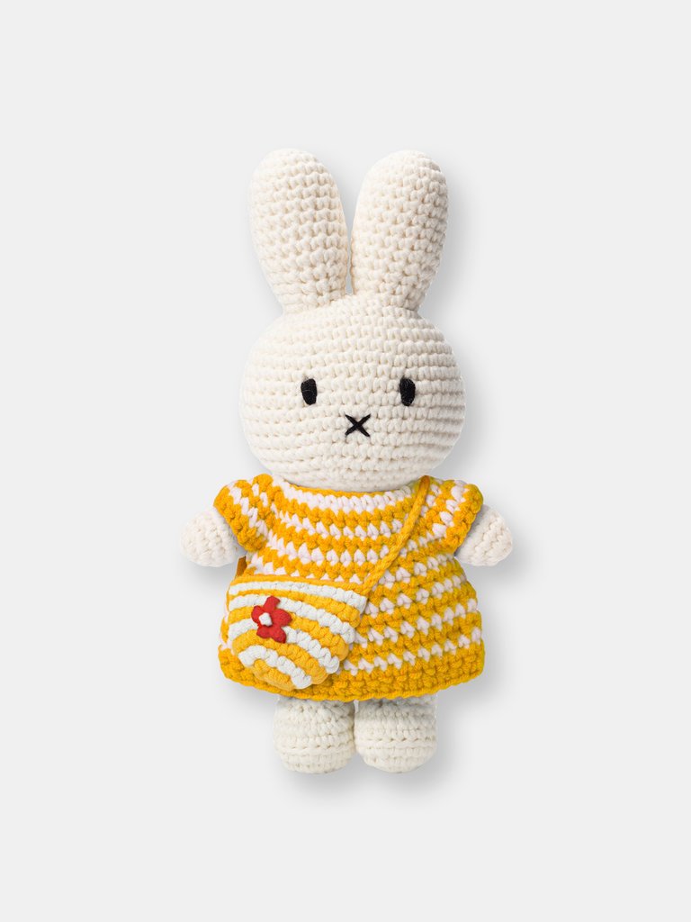 Miffy and Her Striped Bag - Yellow