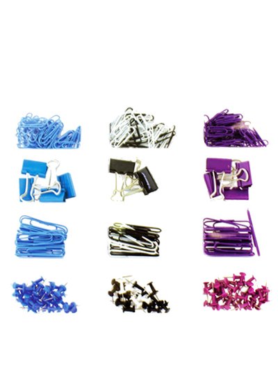 Just Stationery Just Stationery Mixed Stationery Set (Black, Purple, or Blue) (One Size) product