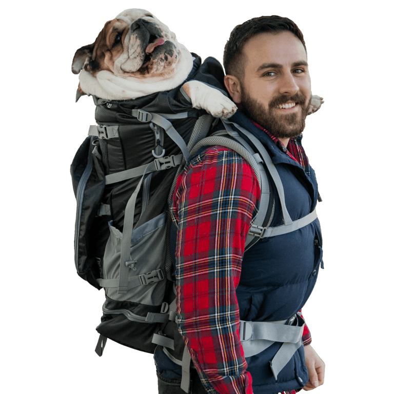 Rover 2 | Big Dog Carrier & Backpacking Pack - Black