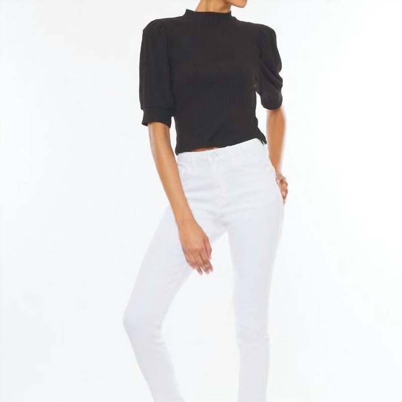 Kancan Annabelle High Rise Super Skinny Jeans In White