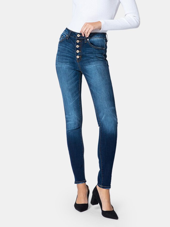 kancan high rise skinny jeans