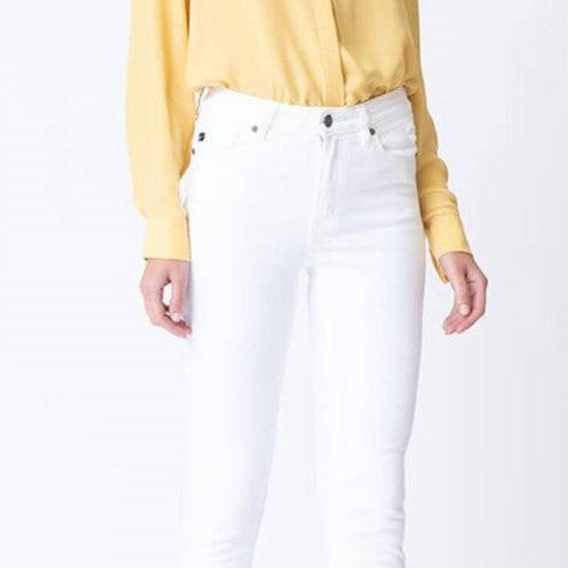 Shop Kancan High Rise Jeans In White