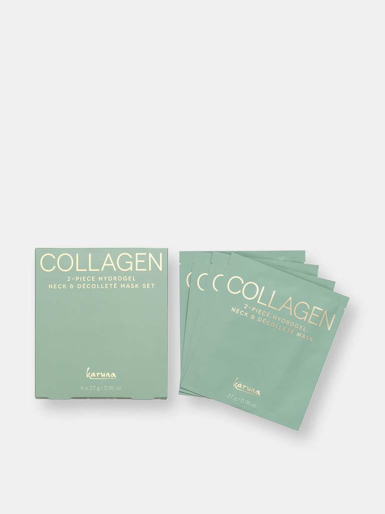 Collagen Hydrogel Neck Mask - 4 pack