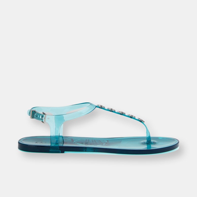 Katy Perry Footwear The Geli Stud Sandal In Seahorse Turquoise
