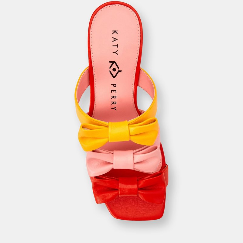 Shop Katy_perry_footwear The Tooliped Bows In Orange