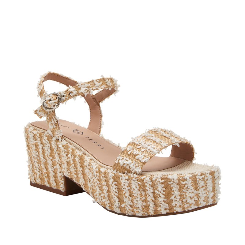 Shop Katy Perry The Busy Bee Strappy Sandal In White