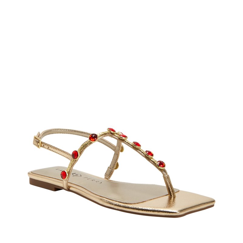 Shop Katy Perry The Camie Gemstone Sandal In Gold