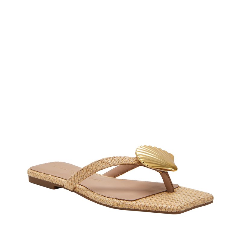 Katy Perry Women's Camie Shell Slip-on Sandals In Brown