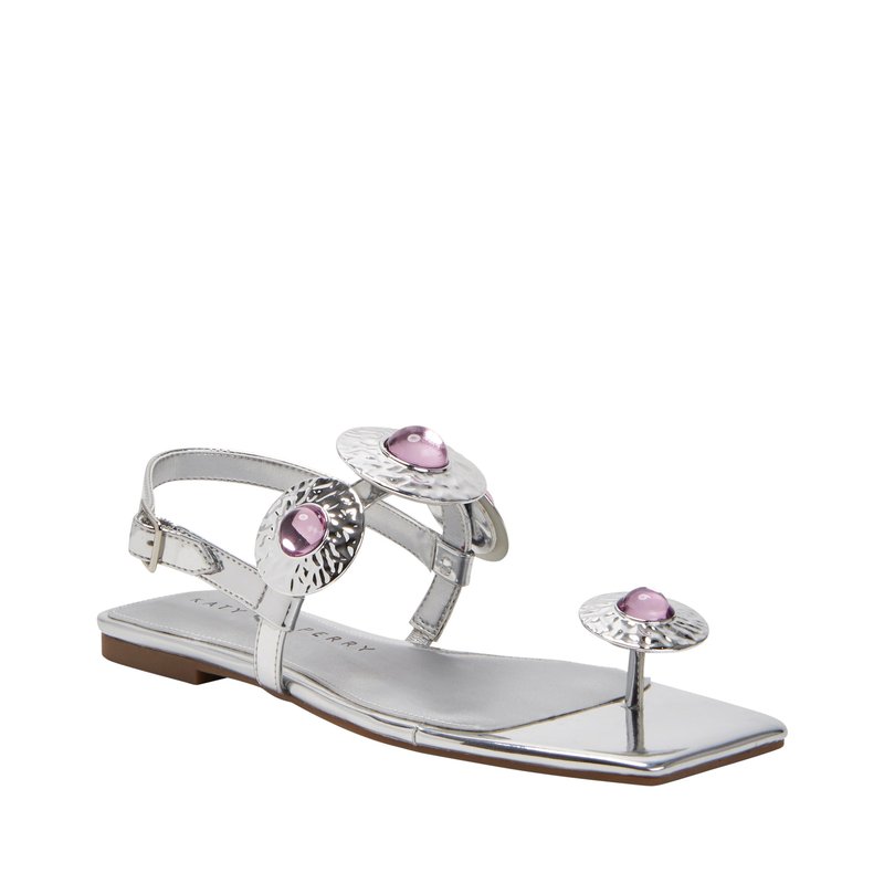 Shop Katy Perry The Camie Stone Sandal In Grey