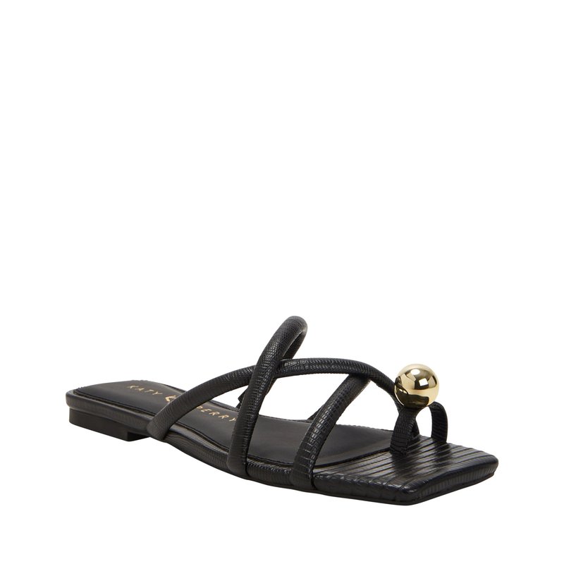 Shop Katy Perry The Camie Toe Thong Sandal In Black