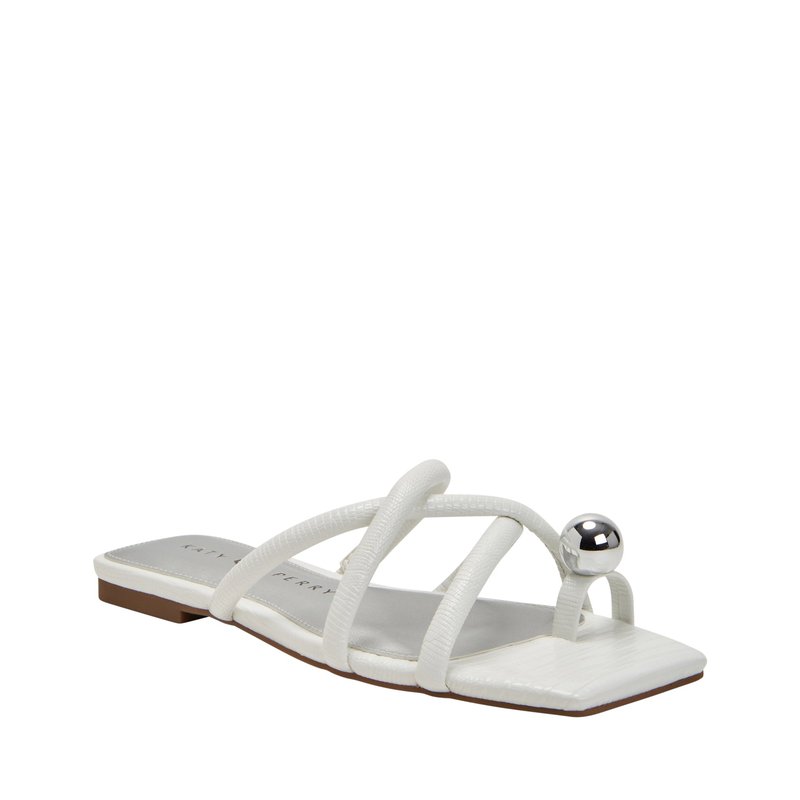 Shop Katy Perry The Camie Toe Thong Sandal In White