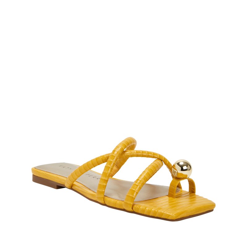Shop Katy Perry The Camie Toe Thong Sandal In Yellow