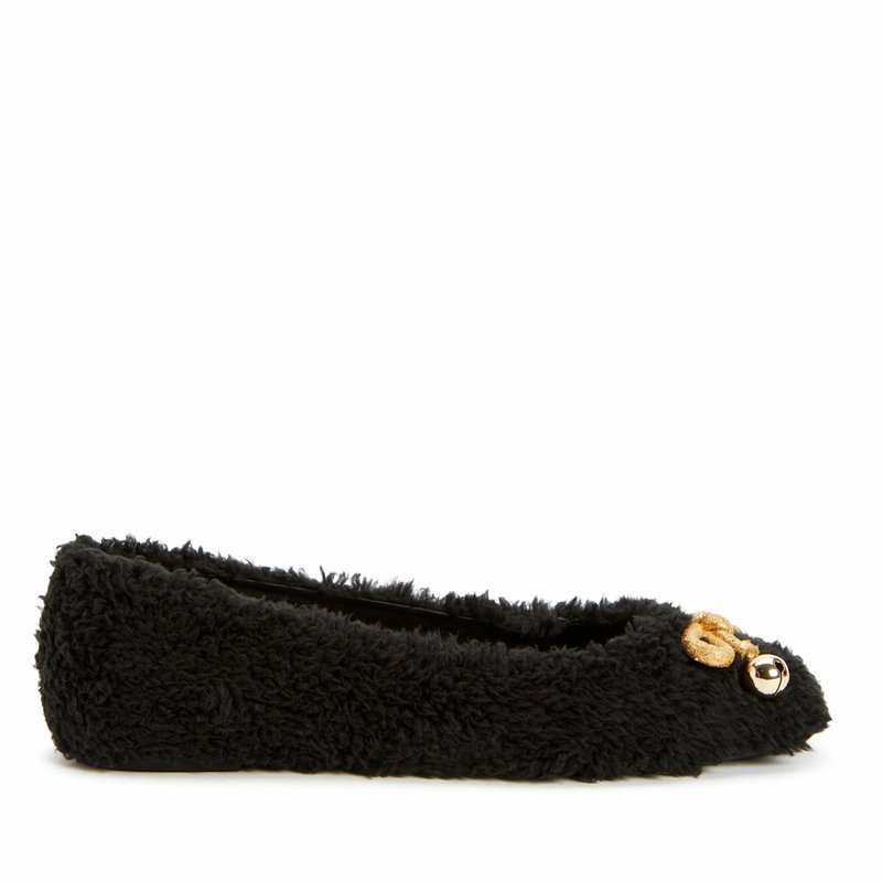 Shop Katy Perry The Evie Christmas Flat In Black