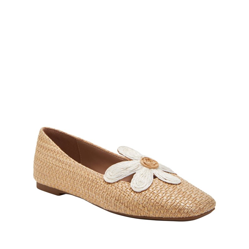 Shop Katy Perry The Evie Daisy Flat In Brown