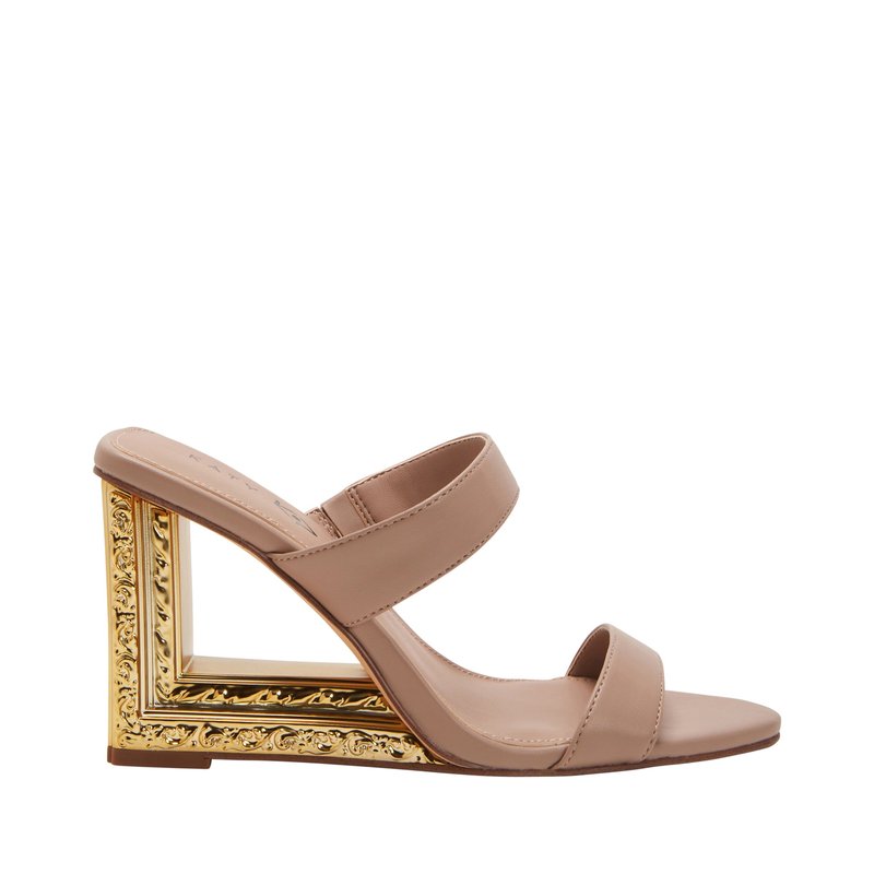 Shop Katy Perry The Framing Wedge Two Band In Brown