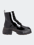 The Geli Combat Boot - Black - Black