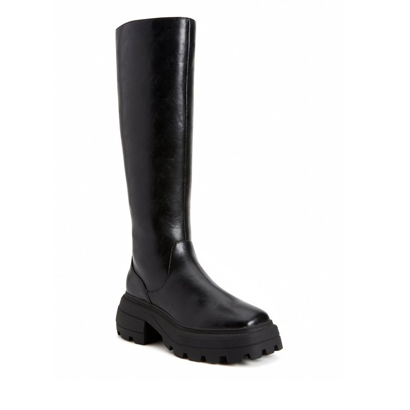 Shop Katy Perry The Geli Solid Tall Boot In Black