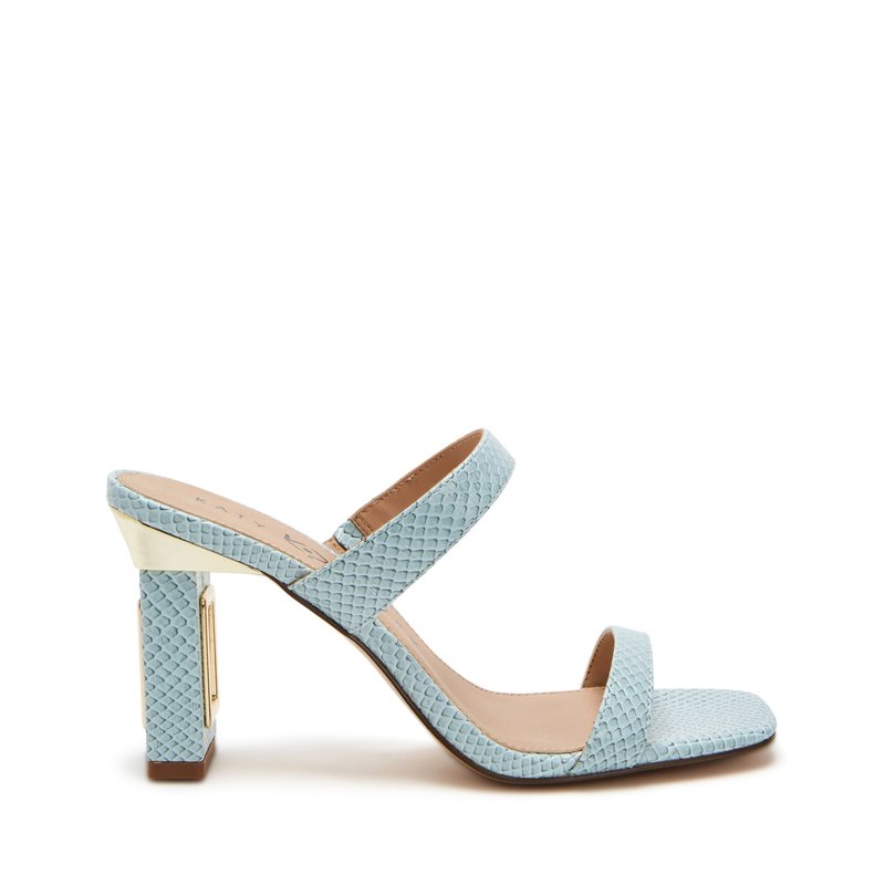 Shop Katy Perry The Hollow Heel Sandal In Blue