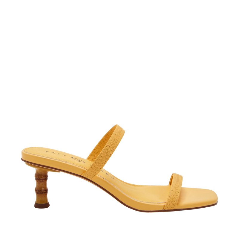 Shop Katy Perry The Leilei Stretch Sandal In Yellow