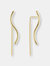 Reclaimed "S" is for Sustainable Threads - 14K Yellow Gold