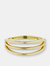 Reclaimed Triple Stack - 14K Yellow Gold