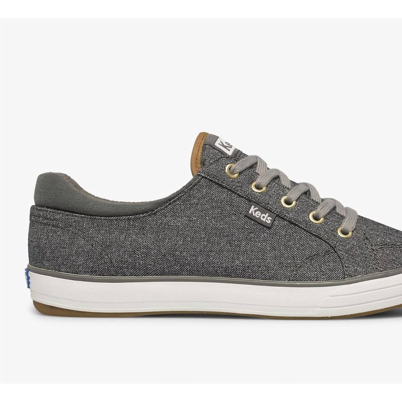 Shop Keds Women Center Ii Speckled Sneaker In Grey