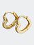 Amore Heart Huggie Earring - Gold Vermeil - Default Title
