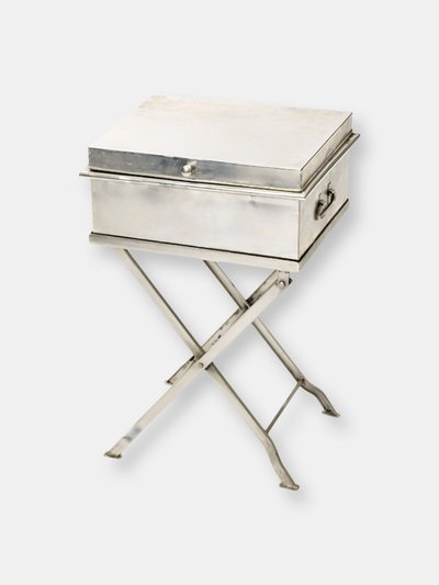 Kevin Francis Design Antique Silver Trunk Side Table product