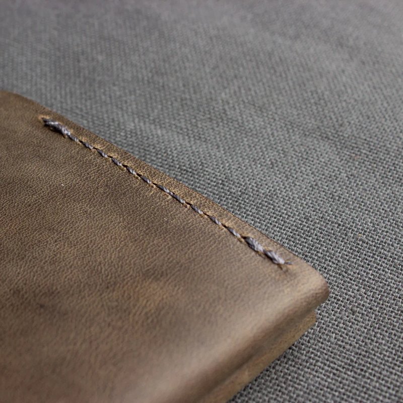 Shop Kiko Leather Buck Bifold Wallet In Brown