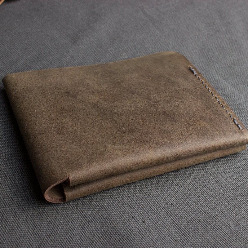 Kiko Leather Buck Bifold Wallet In Brown