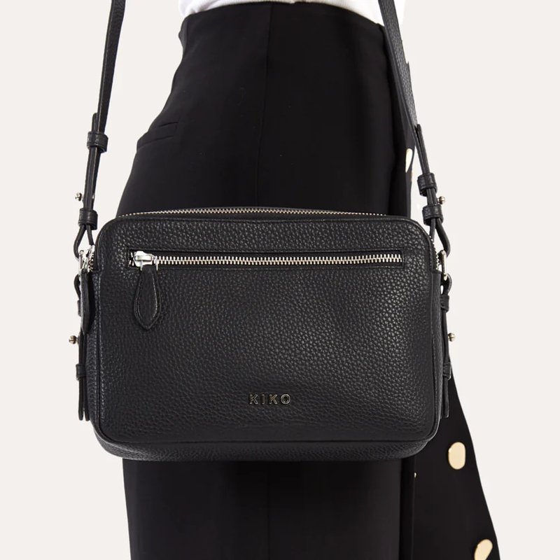 Shop Kiko Leather Classic Crossbody Bag In Black