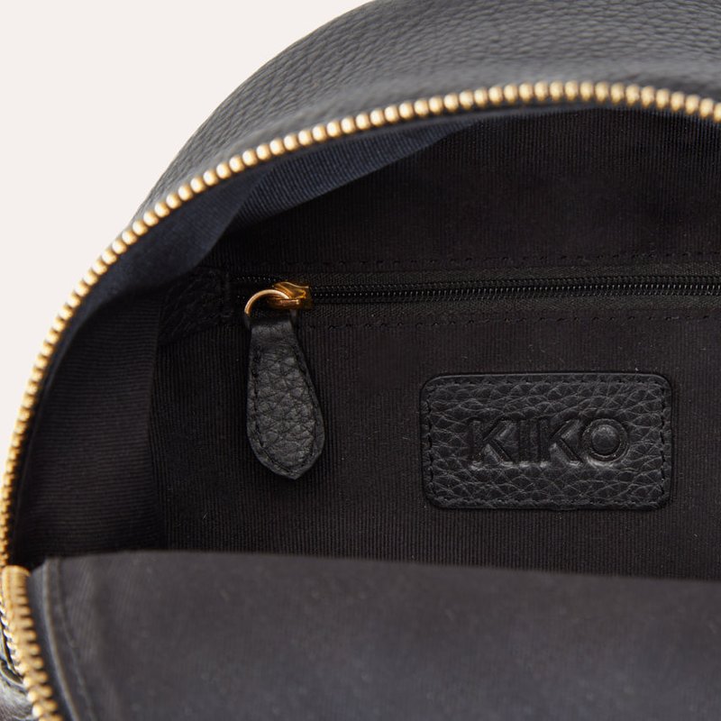 Shop Kiko Leather Itty-bitty Backpack In Black