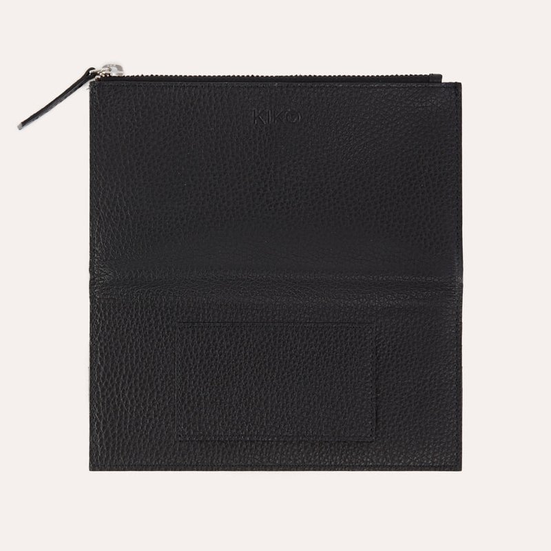 Shop Kiko Leather Top Zip Wallet In Red