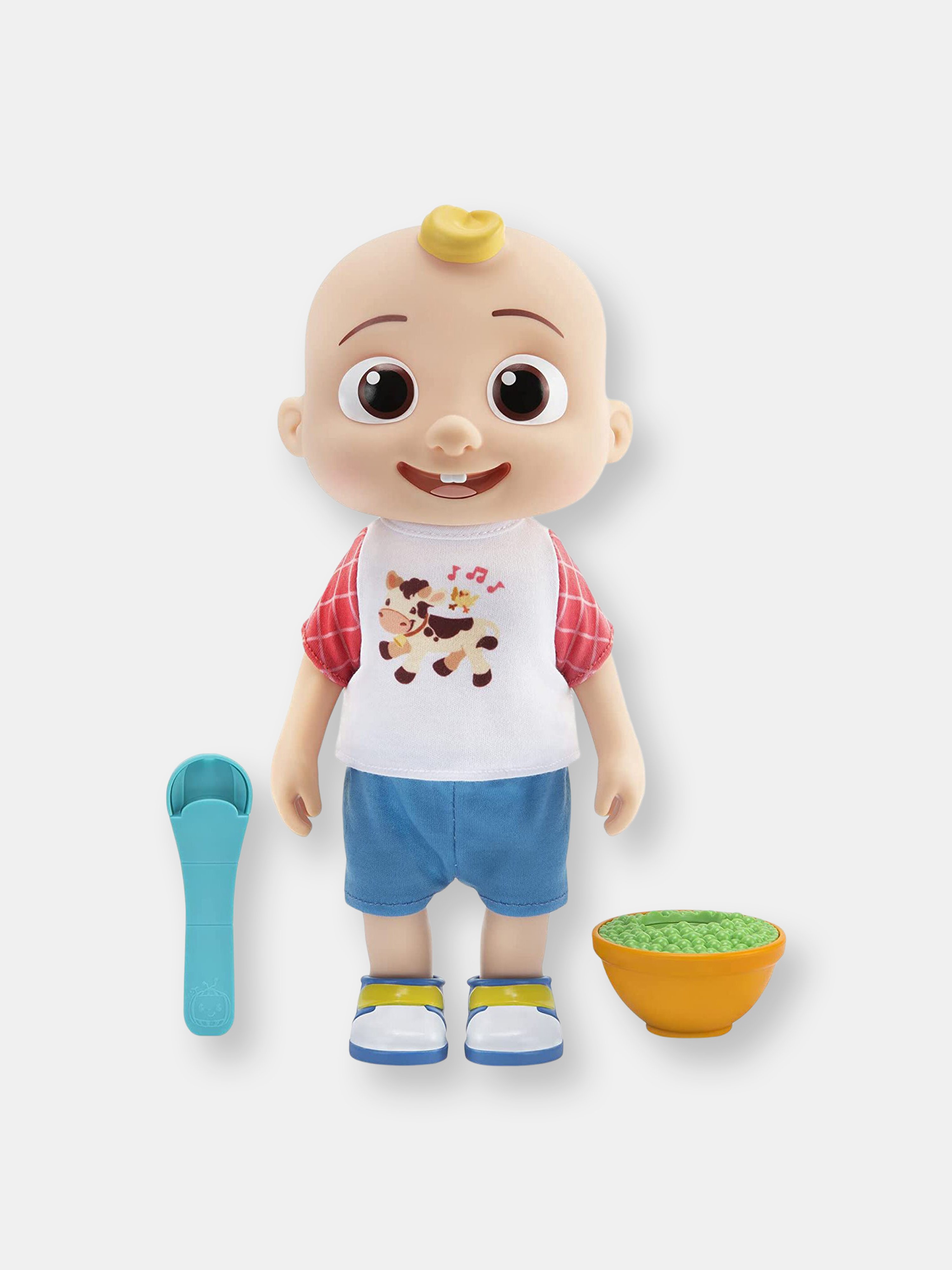 cocomelon official deluxe interactive jj doll with sounds stores