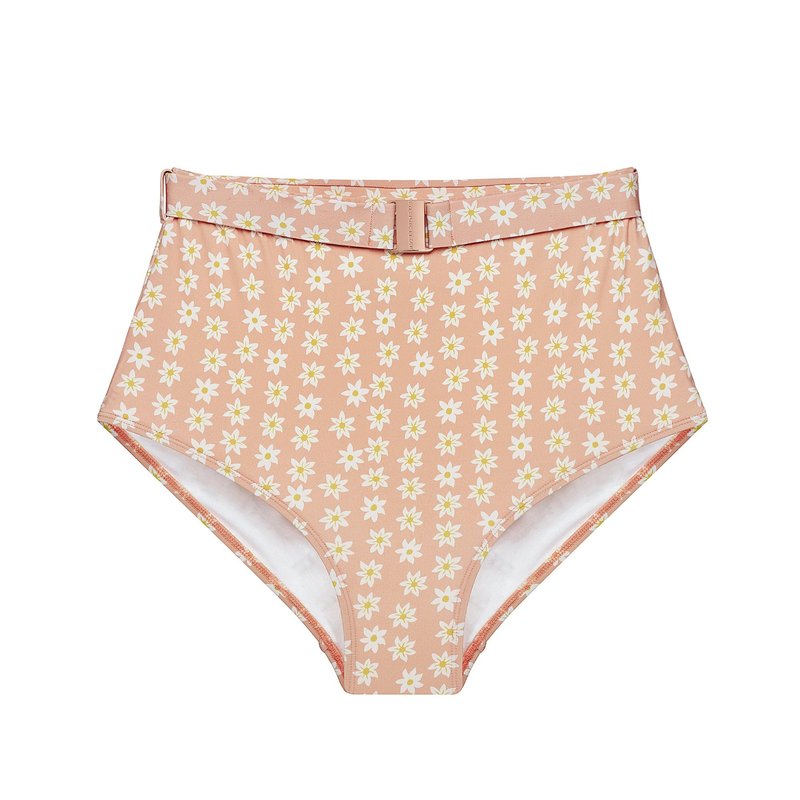 Kingdom & State Flora Luxe Belted Bottom In Pink