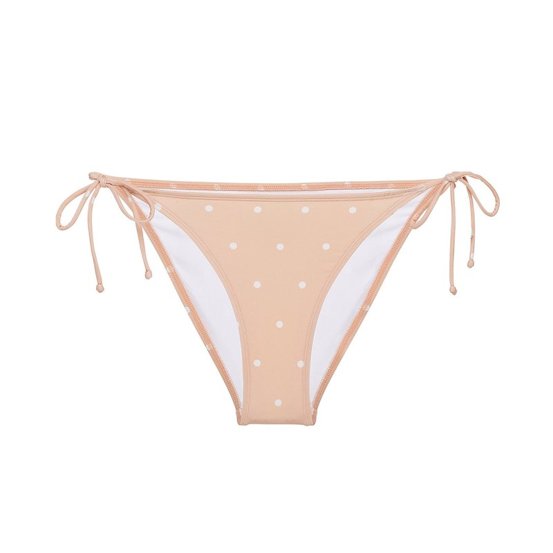 Kingdom & State Posy Dotted Dainty Tie Bottom In Pink