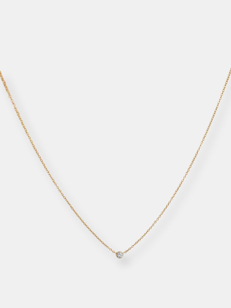 Kinn Studio Round Diamond Necklace Verishop