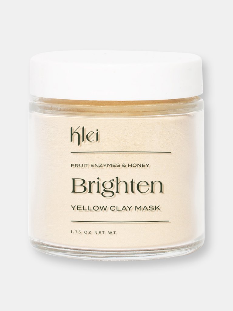 Brighten Fruit Enzymes & Honey Yellow Clay Mask